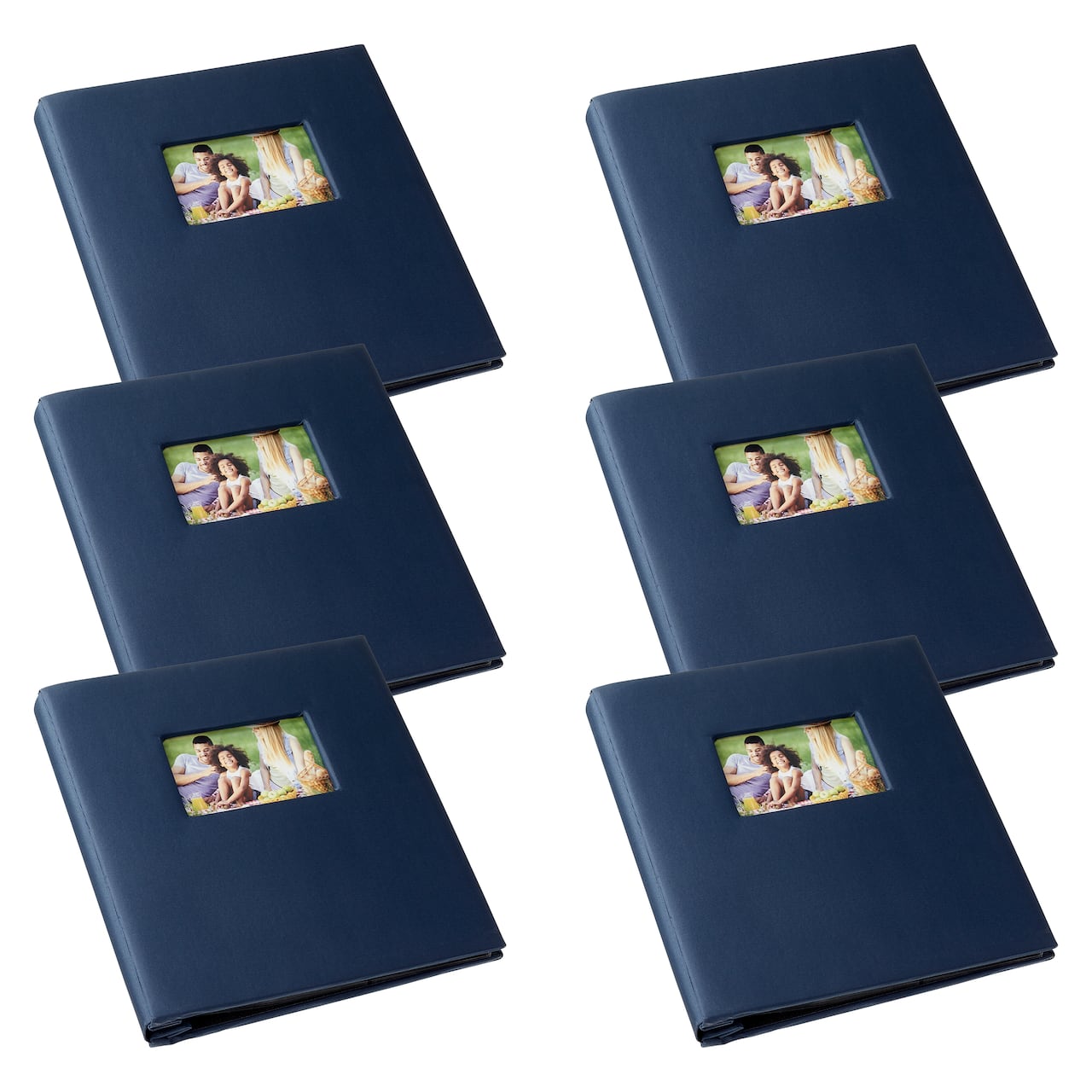 6 Pack: Faille 5 Pocket Photo Album by Recollections®